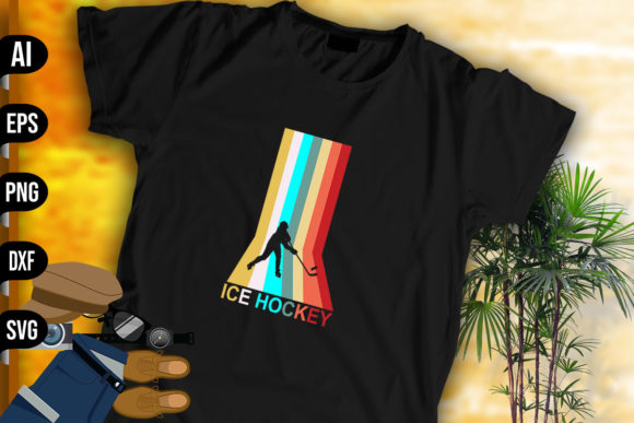 Ice Hockey Retro Color Design Review