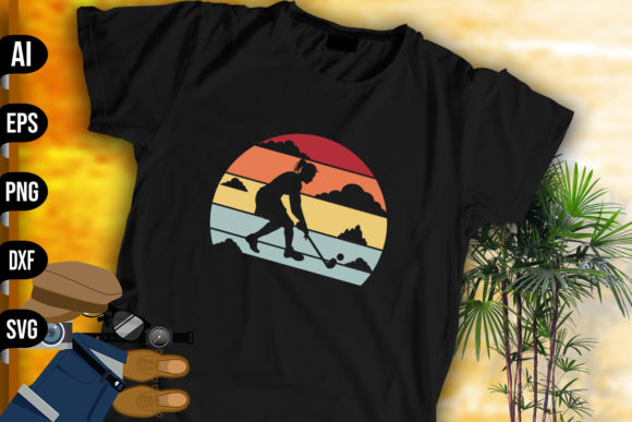Retro Hockey Girl Design Review