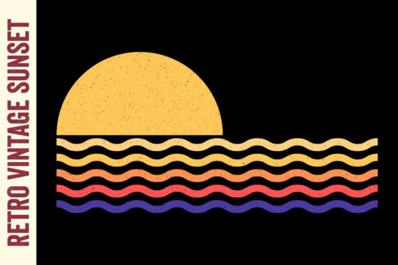 Retro Sunset Vintage T-Shirt Design Review
