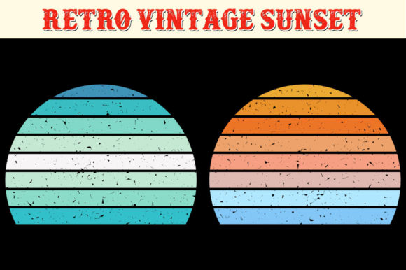 Retro Vintage Sunset Beach, Tropical Review