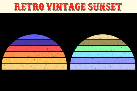 Retro Vintage Sunset Grunge Texture Review