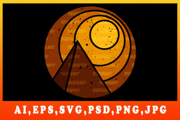 Vintage Sunset Retro Graphics Pyramide Review